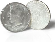 2 x Double Sided Half-Dollar Magic 