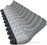 WANDER No Show Socks 10 Pack Thin N