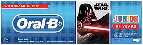 Oral-B Star Wars Junior 6plus Years Toothpaste Mild Mint, 92g