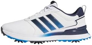 adidas Men's R2C 26 Golf Shoes, FTWR White/Collegiate Navy/Lucid Ray Blue, 9.5 UK