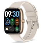 Fixwink Smart Watch for Women Ladies (Answer/Make Call), 1.83" HD Fitness Tracker with Heart Rate/SpO2/Sleep Monitor, Pedometer, 120+ Sport Modes, IP67 Waterproof, 7-Day Battery, for iOS Android