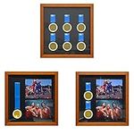 6 Medals Shadow Box Display Case, S