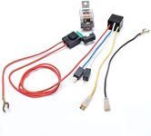 Air Horn Relay Wiring Harness Kit, Universal 12V Wires and Relay for Air Horn Car/Truck/Vehicle-Single Horn Wiring Harness