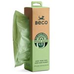 Beco Strong & Large Poop Bags - 300 Bags (XL Roll) - Tissue Box Dispenser - Unscented Dog Poo Bags