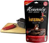 Inferno - Deadly HOT - Scorpion Chilli - Heavenly Beef Jerky - Large 85g Bag