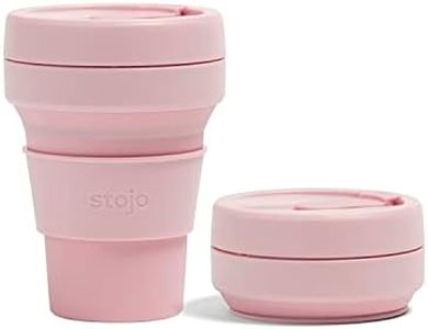STOJO 891200 Collapsible Silicone Pocket Cup, Carnation, S1-CRN