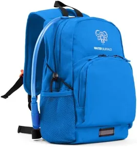 Water Buffalo Mini Sherpa Kids Hiking Backpack – 18L Kids Hydration Backpack with 1.5L Bladder, Adjustable Fit, Smart Storage and Reflective Safety Details