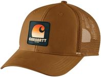 Carhartt Men's Canvas C Patch Cap, Brown