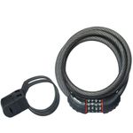 Master Lock 8122D Combination Cable Lock, 6-Feet x 1/2-Inch