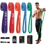 CFX Resistance Bands for Working Out,Exercise Bands for Body Stretching,Crossfit Training at Home/Gym for Men & Women