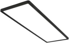 BRILONER Leuchten 7402-415 Ceiling Light LED Panel Ultra Flat Backlight Effect Neutral White Light 3,000 Lumen Black 580 x 200 x 30 mm (L x W x H)