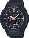 Casio Unisex 46.00mm Quartz Watch with Black Analogue - Digital dial and Black Resin Strap GMA-S2100-1AER