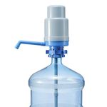 Water Bottle Pump - The Original Dolphin Manual Drinking Water Pump - Fits Most 5-6 Gallon Water Coolers