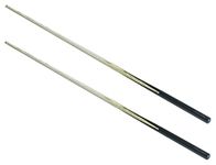 Wollowo 2 x 3FT 36 Inch Snooker/Pool Cues – Ideal For Children/Kids