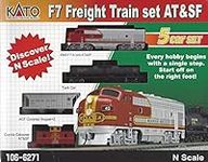 N F7 Freight Train Set at&SF 5-Unit