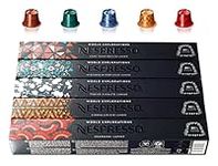 Nespresso World Explorations Pack: Vivalto Lungo, Linizio Lungo, Fortissio Lungo, Envivo Lungo, Shanghai Lungo, 50 Capsules