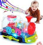 Gear Train Toy Light Up Music Elect