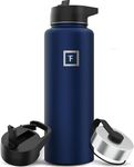 IRON °FLASK 40 oz Wide Mouth Water Bottle with Straw Lid