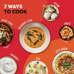 Instant Pot 7-in-1 Multicooker, 3.8L – Pressure Cooker & Slow Cooker