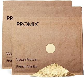 ProMix Nutrition Plant-Based Vegan Protein Powder | Organic Canadian Yellow Pea Protein, Vitamin B-12, BCAAs - Vanilla 5lb Bulk