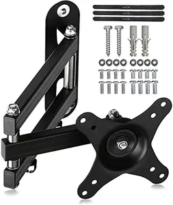 Suptek TV Wall Mount Swivel Tilt Rotation Full Motion Adjustable Articulating for Most 15-32 inch LED, LCD Monitor Wall Mount VESA 75,100 (MA2720)