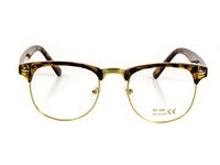 Goson Vintage Nerd Fashion Clear Eyeglasses, Clear Lens Retro Eye Glasses Frames