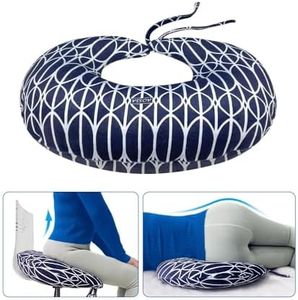 BBL Pillow After Surgery for Sleeping Booty Butt Pillows BBL Chair Bed Brazilian Butt Lift Recovery Post Surgery Sitting Driving Donut Pillow Foam Seat Support Cushion