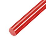 uxcell Hot Melt Glue Gun Sticks, 250mm Long x 11mm Diameter,for Most Glue Guns, Perfect for DIY Craft Projects and Sealing,Red,10pcs