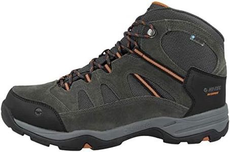 Hi-Tec Men's Banderra Ii Wp High Rise Hiking Boots, Grey Charcoal Graphite Burnt Orange 51, 12 US