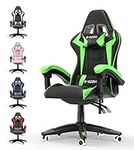 Bigzzia Gaming Racing Chair with He