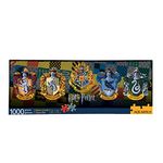 AQUARIUS 73029 Harry Potter-Crests 1000 Piece Slim Jigsaw Puzzle, Multi-Colored