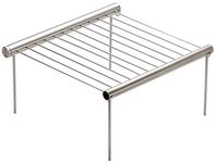 Grilliput Folding Barbeque,Silver