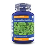 Stinging Nettle 200mg, 90 Vegetarian Tablets. Potent Antioxidant.