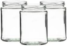 Set of 24x 500ml Panelled Jam Jars 