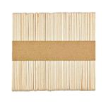 ZHIYE Natural Wooden Lollipop Sticks, 50pcs Ice Cream Sticks with Smooth Edges Kids Craft Popsicle - Lolly Pop Stick, 93 X 10 X 2mm