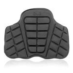 Motorcycle Seat Cushion, Universal Motorcycle 3D Seat Air Cushion Saddle Type Shock Absorption Sunproof Heat Insulated Pad(Black)