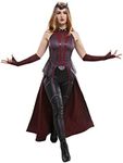 Cospaly.fm Women’s Heroine Sleeveless Coat Cosplay Costume with Outer Skirt and Long Gloves (S)