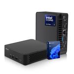 ASUS NUC 14 Pro AI Mini PC, Intel Ultra 7 155H Mini Desktop, 64GB DDR5 RAM, 4TB PCIe SSD, Thunderbolts, HDMI, RJ-45, Wi-Fi 6, Windows 11 Pro, Black, Support AI/8K/Gaming