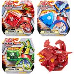 BAKUGAN Geogan Rising - Pack of 1 Geogan Deka Season 3 Geogan Deka Ball with BakuCore and Collection Card - 6059974 - Taken from Cartoon - Toy for Children Aged 6+ - Random Model