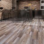 FLOREXP Vinyl Flooring - Lino Flooring,Peel & Stick Floor Tiles Self Adhesive Floor Tiles,2mm 36pcs Waterproof for Kitchen Living Room Floor Plank(5.02m²,Oak Block)