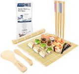 EXZACT Sushi Rolling Kit 8pcs Sushi