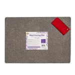 Ecoigy 17" x 24" Wool Ironing Pad, 1/2" Thick Wool Pressing Mat for Quilting, 100% Zealand Wool Quilting Mat, Quilting Supplies and Notions, Best Ironing Mat with a Bonus Eyeglasses Case