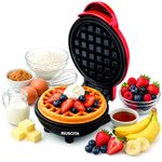 2026 Waffle Maker 3-in-1 Waffle Iron Machine | 4 Inch Non-Stick Waffle Machine for Home | Sandwich, Pancake & Dessert Maker | Breakfast Maker | Easy to Clean Electric Waffle Maker Kitchen Appliance