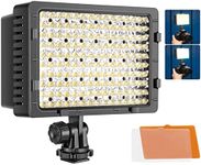 Neewer Dimmable Ultra High Power Panel Digital Camera / Camcorder Video Light, LED Light for Canon, Nikon, Pentax, Panasonic,SONY, Samsung and Olympus Digital SLR Cameras