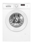 Bosch WGE03408GB Series 2, Free-Standing Washing Machine Front Loader, A Rated, 8 kg, 1400 rpm, Extremely Quick 15/30 Wash, Speed Programme, White
