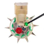 Gmjay Push Wheel Type Peanut Soybean Corn Vegetable Precision Seeder Planter Seeding Tool,10mouth