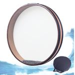 16 Inch Ocean Drum,Professional Large Size Ocean Drum,Hand Percussion Instrument with Authentic Wave Sounds