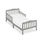 Dream On Me Classic Design Toddler Bed in Cool Grey