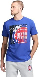 Game 7 x NBA Officially Licensed Men's Graphic Short Sleeve Lightweight Crew Neck Cotton Team T-Shirt