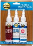 Aleene's Fabric Specialty Glue .66oz 3/Pkg, Clear